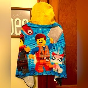 Kids Lego hooded towel